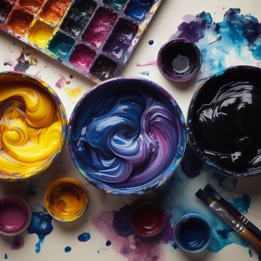 Transparent and Opaque Paint