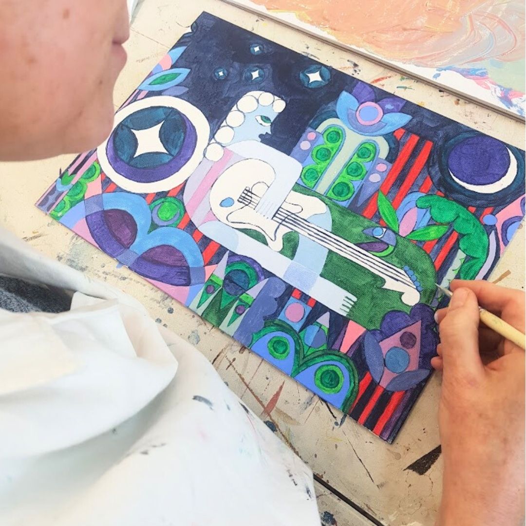 Module One art class at LifeArt Studio, Durbanville, Cape Town
